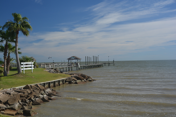 looking out to sea